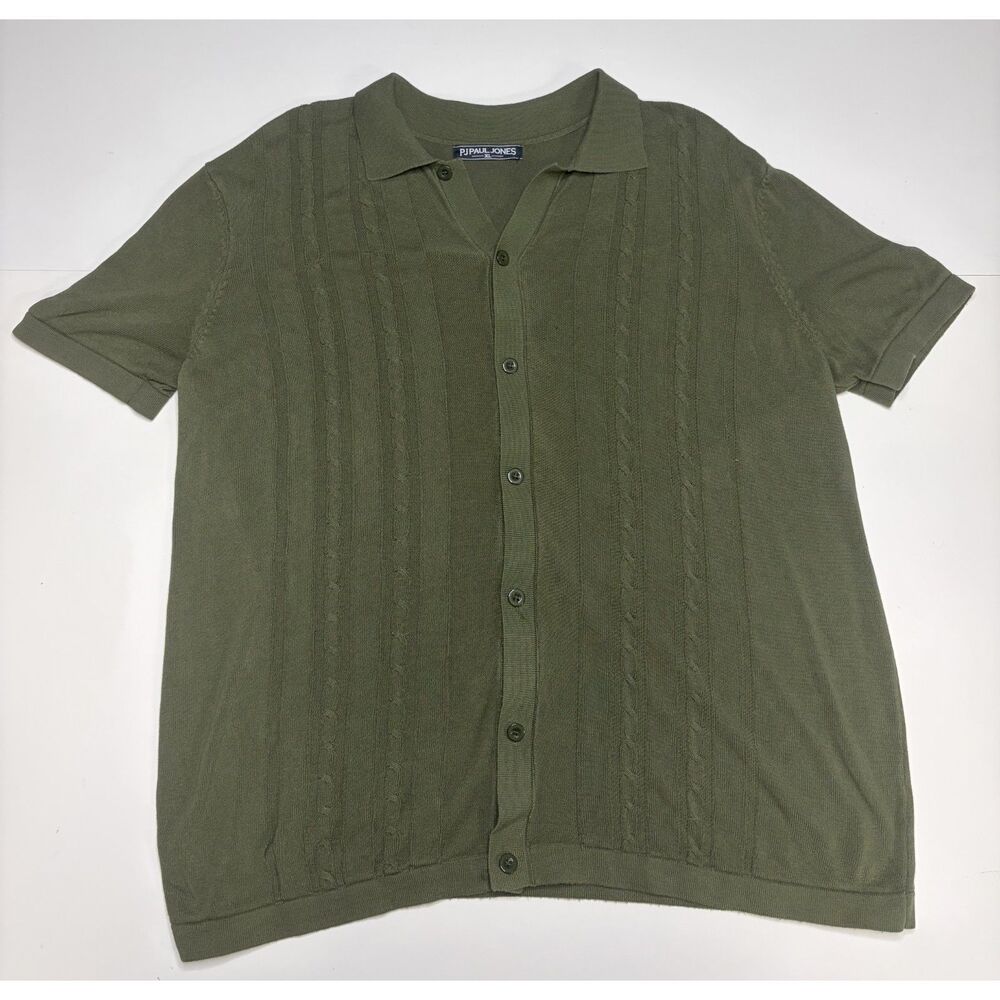 Forest Green Short Sleeve Knit